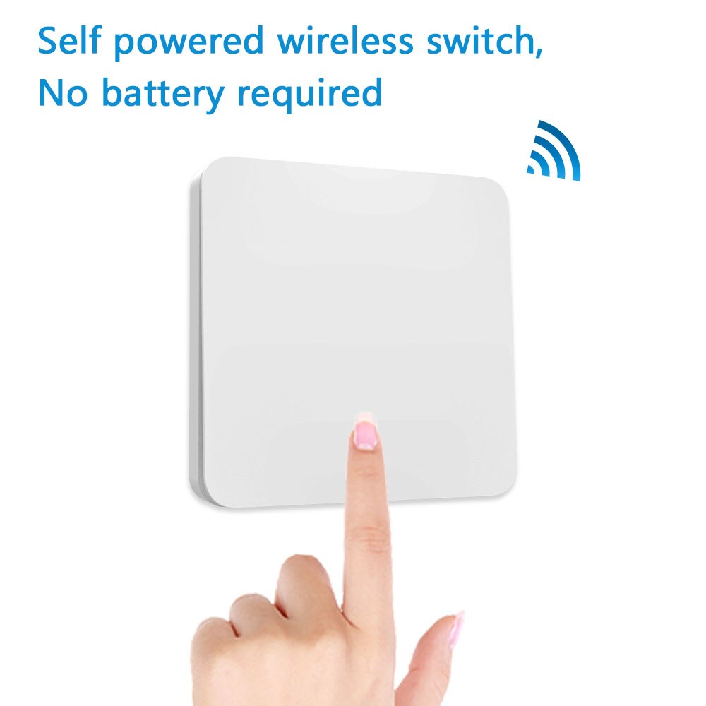 Acegoo Wireless Lights Switch Kit - Self-Powered Battery Free Transmit