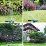 Buy Jumia Lawn Sprinkler Garden Irrigation System Automatic 360 Rotating Water Sprinklers for Large Yard Area Adjustable Oscillating Sprayer for Watering Glass Outdoor Kenya (2)