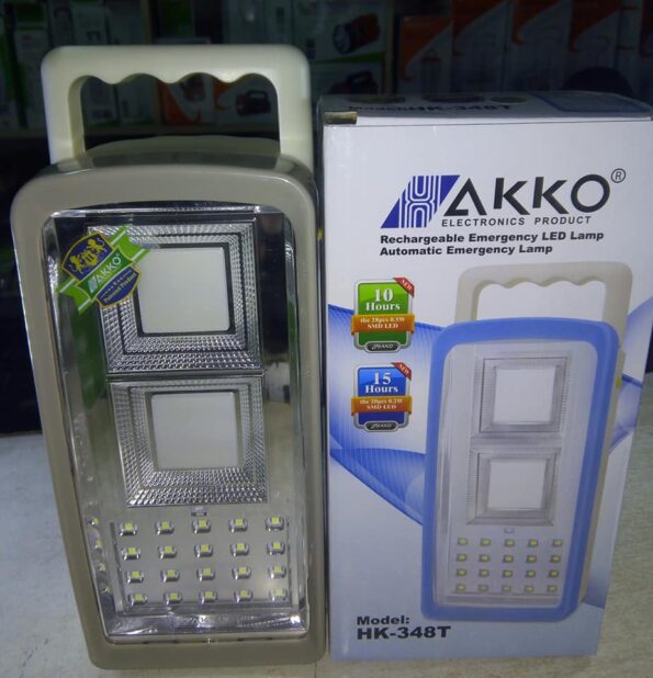 Buy 15 Hrs Akko Hk 348T Led High Brightness Rechargeable Emergency Lamp. Runtime 10 15Hrs 3 Price In Kenya Lumen Vault