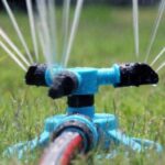 Automatic 360 Degrees Rotating Water Lawn Yard Garden Sprinkler. Up to 60psi, 10 meters.