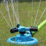 Automatic 360 Degrees Rotating Water Lawn Yard Garden Sprinkler. Up to 60psi, 10 meters.