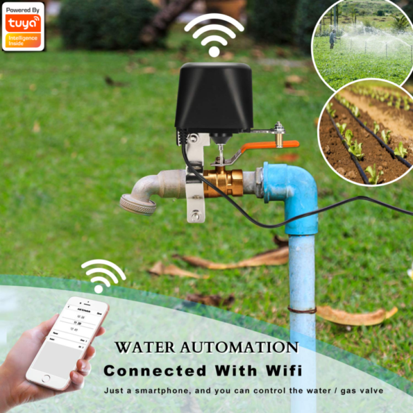 Buy Best Auto Irrigation Tap Robotdripsprinkler Irrigation Kit Remotely Control Automanualdelay Watering Via App Automatic Tap Irrigation System Solarac 20 Products Price In Kenya Lumen Vault Products Price In Kenya Lumen Vault Are You Tired Of Your Plants Turning Yellow Because You Forget To Water Them? Do You Worry About Your Plants Going Thirsty While You'Re At Work? Well, We Have A Solution For You: Tap Robot!