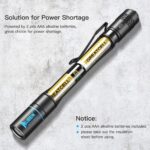 200lumens WUBEN E19 LED Pen Light – High CRI Waterproof Flashlight Diagnosis Penlight best torch for dentist/nurses/doctors/medics eye/ears/teeth inspection