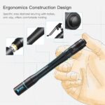 200lumens WUBEN E19 LED Pen Light – High CRI Waterproof Flashlight Diagnosis Penlight best torch for dentist/nurses/doctors/medics eye/ears/teeth inspection