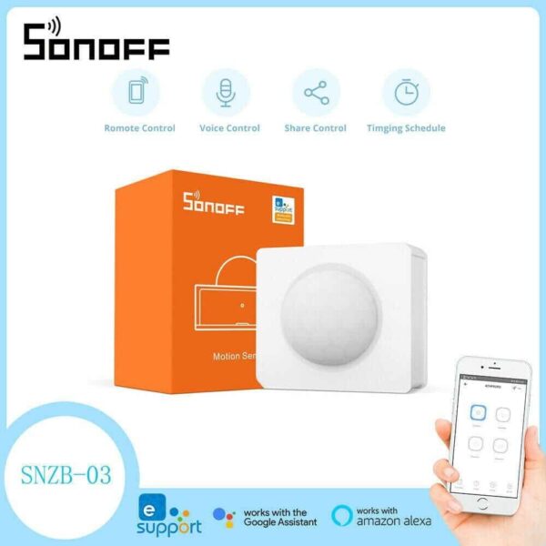 1 Buy Jumia Sonoff Snzb 03 Zigbee Smart Zigbee Motion Sensor Detector Sensor Smart Home Security Work With Sonoff Zbbridge Via Ewelink App Kenya Sonoff Snzb-03 Zigbee Smart Zigbee Motion Sensor Detector Sensor Smart Home Security Work With Sonoff Zbbridge Via Ewelink App