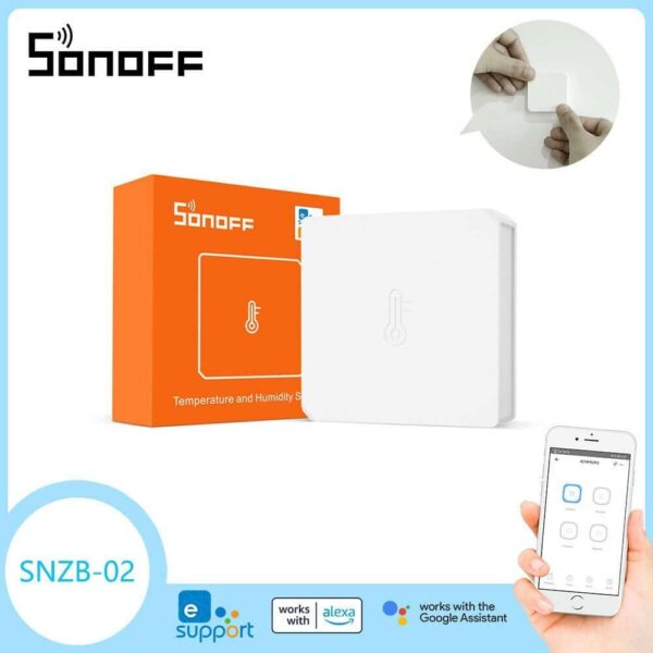 2 Buy Sonoff Snzb 02 Zigbee Indoor Temperature And Humidity Sensor For Checking The Room Climate Sonoff Zigbee Bridge Indoor Thermometer Hygrometer Kenya Note: The Battery Level Will Be Updated Every 1-2 Hours In Order To Save Power Consumption. If The Device Battery Is Not 100% When You Change A New Battery, Please Check It Again 1-2 Hours Later, Meanwhile, Frequently Entering Pairing Mode May Cause A Lower Battery Level Display.