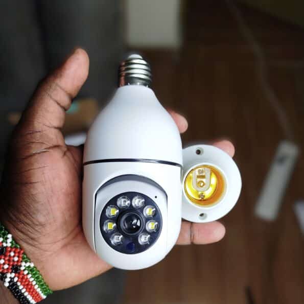 1712742741861 Scaled Are You Looking For A Way To Keep An Eye On Your Property Even When You'Re Far Away? The Cctv Bulb Camera Is The Perfect Solution. With This Wireless Camera, You Can Monitor Your Property From Anywhere In The World Using Your Smartphone. The Camera Records Footage In 1080P Hd And Automatically Saves It To The Cloud Or A Memory Card (Sold Separately), So You Can Access It At Any Time.
