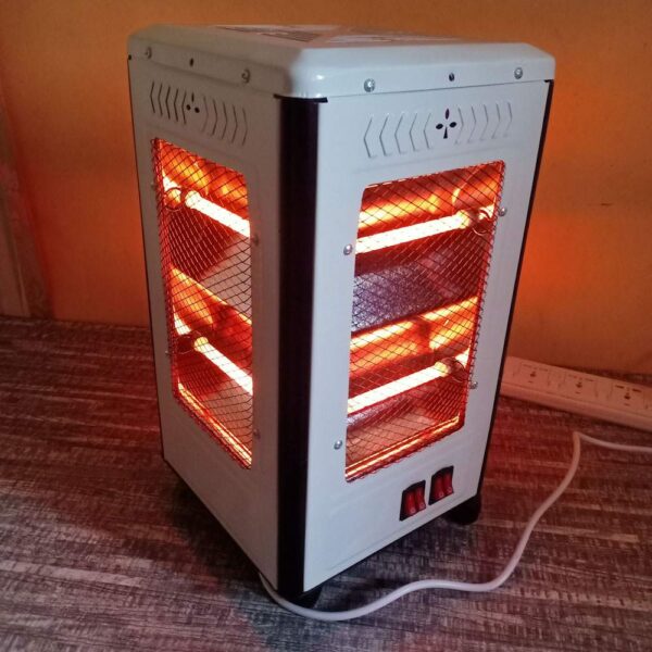 Best Rasnik 1600W Four Sided Quartz Halogen Room Heater House Warmekenya Jumia 1 1600W Four Sided Electric Quartz/Halogen Room Heater For House - 85% Metallic . 39Cm(Height), 22Cm(Width) Among All Instant Halogen Heaters For Indoors, This Is One Of The Best For Small And Medium Houses.As A Four-Sided Quartz Heater, It Provides Instant Heat In All Directions, Contrary To Its Competitors Which Heat In One Direction Only. It Is Great For A Group Of People Who Want A Bonfire Or Jiko-ExperienceThe Quartz House Warmer Draws A Total Of 1600W When All Sides Are On, Since Each Side Is Rated At 400W. You Can Have One Side On And The Rest Off In Order To Conserve Energy.You Won'T Have To Worry About Melting Since It Is Made From 15% High-Temperature Resistance Abs Plastic While 85% Is Metallic. Features: Four Heating Sides4 Heating Powers:400W/800W/1200W/1600W85% Metallic &Amp; 15% High-Temperature Resistant Abs PlasticMeasures: 39Cm(Height), 22Cm(Width)Casters For Easy MovingSafety Tip-Over Switch, Tilt PreventionHas A Handle For Carrying It Around.