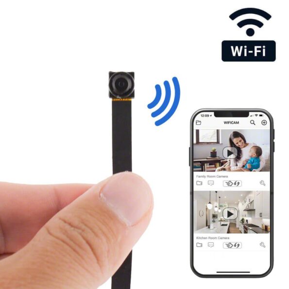 47438 Looking For A Discreet Surveillance Solution For Your Home Or Business? The Wi-Fi Spy Camera Is Incredibly Small, Making It Ideal For Various Applications Without Raising Any Suspicion Or Drawing Attention.