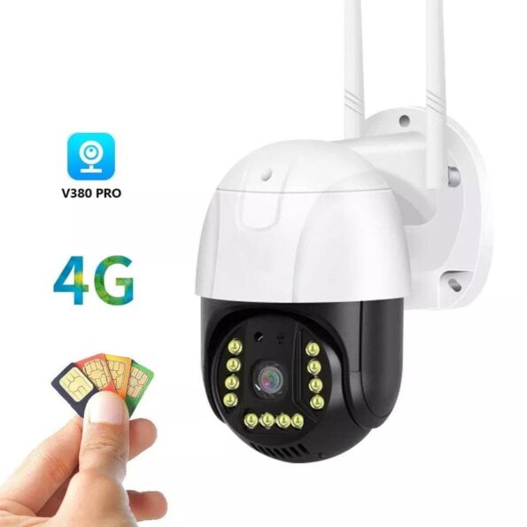 48403 The 4G Sim Card Cctv Camera Is A Popular And Feature-Rich Surveillance Solution For Outdoor Areas In Kenya. With Its 4G Connectivity, Which Allows It To Work With Safaricom, Airtel, Telcom, And Faiba Sim Cards, The Camera Provides Reliable And Convenient Surveillance. One Of Its Key Features Is Its Ability To Rotate And Follow Motion, Providing A Comprehensive And Detailed View Of The Monitored Area.