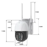 single lens solar camera with wifi