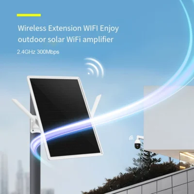 Solar Powered 4G LTE Modem Router with SIM – 25600mAh Battery & Repeater Mode
